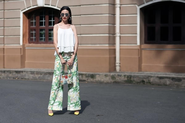 Cách phối màu độc và lạ.