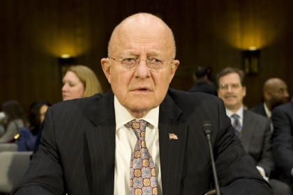 Giám đốc cơ quan tình báo quốc gia Mỹ James Clapper. (Ảnh: Global Look)