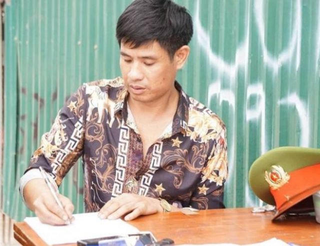 Tài xế Lê Tiến Dũng lái xe khách tuyến Ninh Bình - Hà Nội dương tính với chất ma túy.