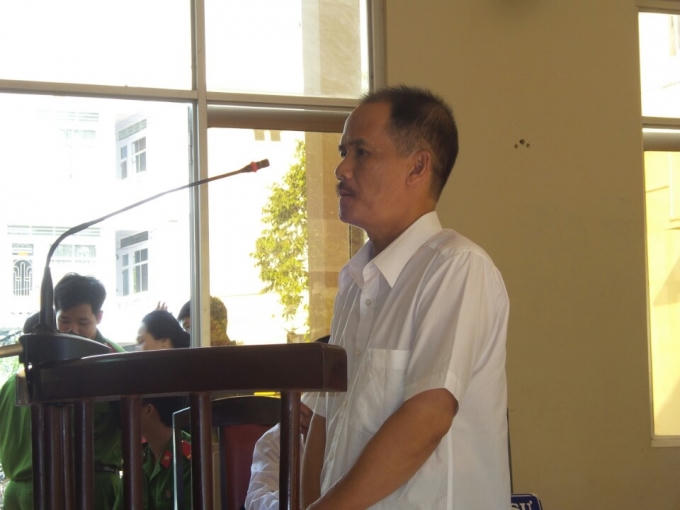 Bị cáo Võ Thành Công. (Ảnh: Nguyên Hoàng)