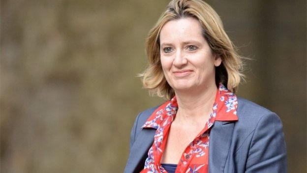 Bộ trưởng Nội vụ là bà Amber Rudd, 52 tuổi. Bà từng ủng hộ việc Anh ở lại EU. Nhiệm vụ của bà trên cương vị mới sẽ tập trung vào chính sách của Anh đối với người nhập cư thời kỳ hậu Brexit.(Ảnh: Getty)