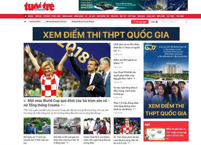 Báo Tuổi Trẻ Online bị đình bản ba tháng và bị xử phạt 200 triệu đồng.