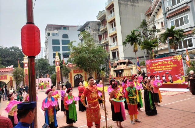 Lễ hội Thánh Gióng đền Sóc làng Xuân Đỉnh, một nét văn hóa lâu bền