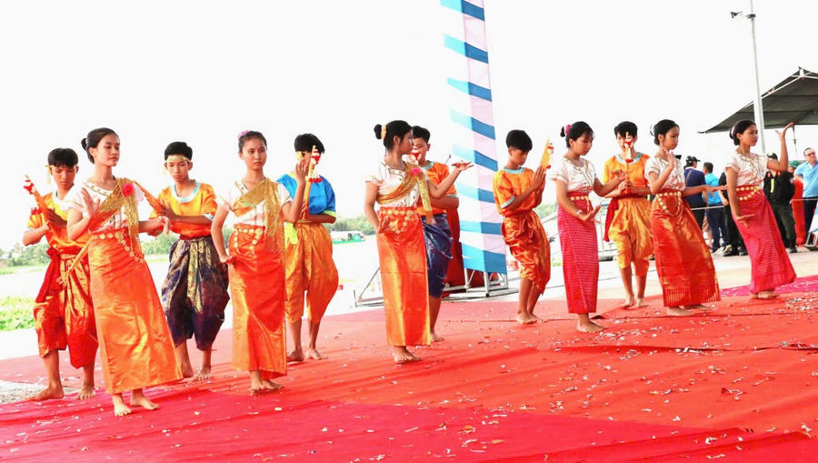 Tiết mục múa chào mừng Ngày hội Văn hóa, Thể thao và Du lịch đồng bào Khmer tỉnh An Giang lần thứ XVII năm 2025