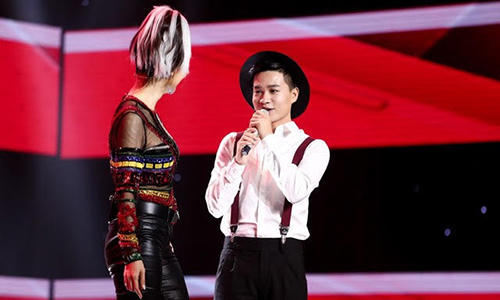 Tùng Anh về đội của Thu Minh.