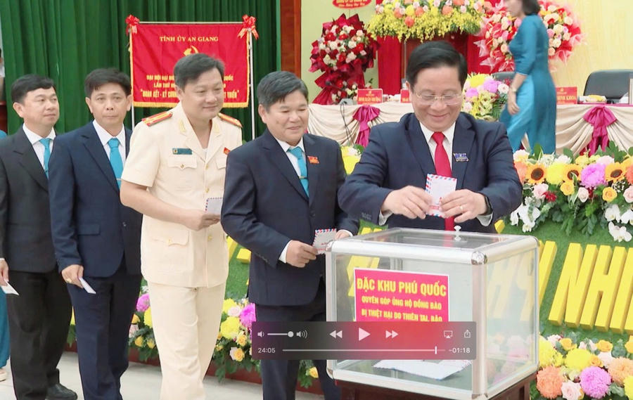 Ban chấp hành Đảng bộ Đặc khu Phú Quốc kêu gọi các vị đại biểu, Đảng viên cùng chung tay ủng hộ đồng bào bị ảnh hưởng, thiệt hại do thiên tai, bão lũ vừa qua.