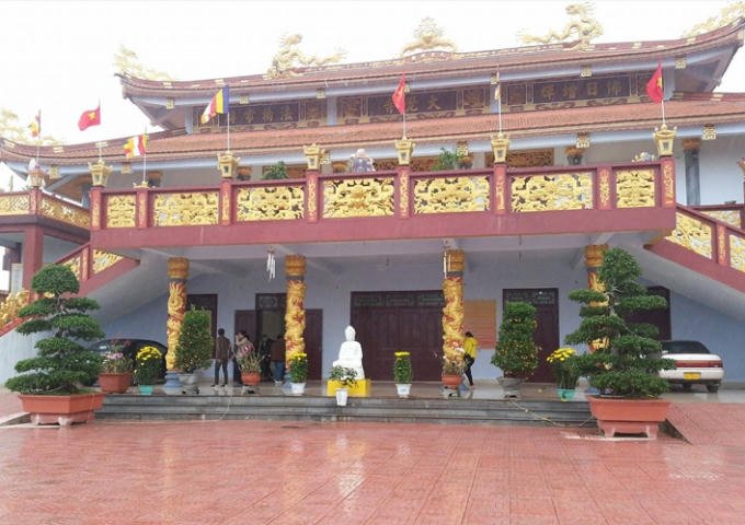 Không khí bình an, thanh tịnh của chùa Đại Giác trong những ngày đầu năm.