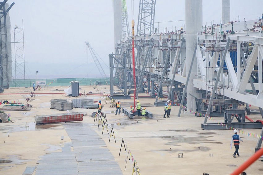 Cán bộ, người lao động tại San bay Long Thành phấn đấu hoàn thành khai thác kỹ thuật trước ngày 30/4/2025.
