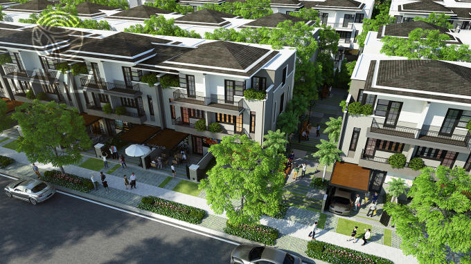 Lavita Nam Sài Gòn sở hữu kiến trúc ấn tượng.