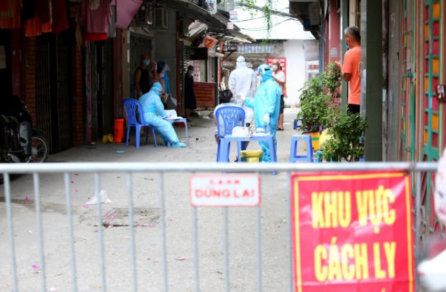 Sáng 19/8, Hà Nội không có ca nhiễm trong cộng đồng