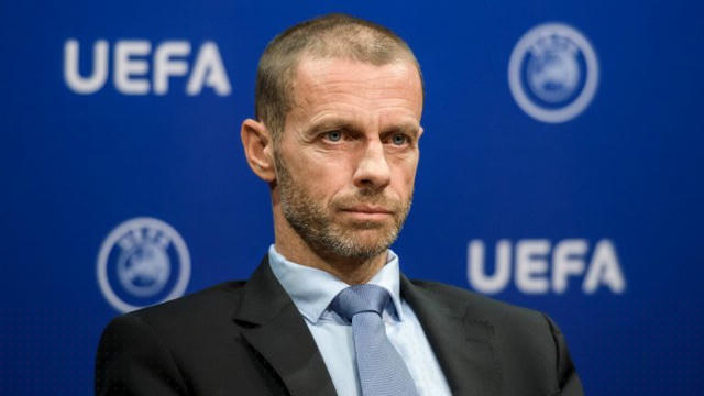 Chủ tịch UEFA Aleksander Ceferin.