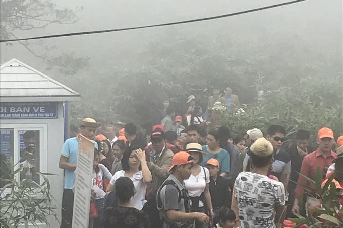 Trạm b&aacute;n v&eacute; tham quan Y&ecirc;n Tử d&agrave;nh cho du kh&aacute;ch từ hướng T&acirc;y Y&ecirc;n Tử, Bắc Giang..