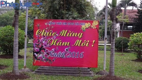 Làng trẻ em SOS Hà Nội những ngày tết đến xuên về.
