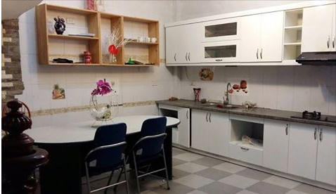 Khu bếp hiện đại và trang nhã.