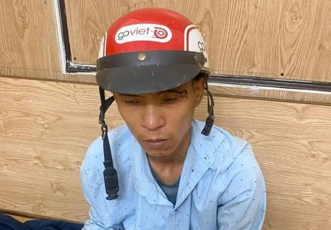 Đối tượng bị bắt giữ.