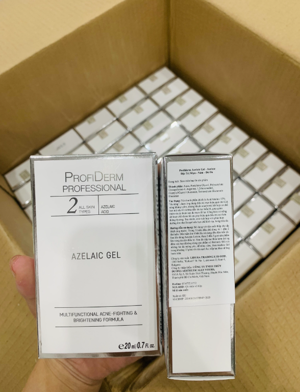 Thu hồi toàn quốc gel mụn Profiderm Azelaic Gel.