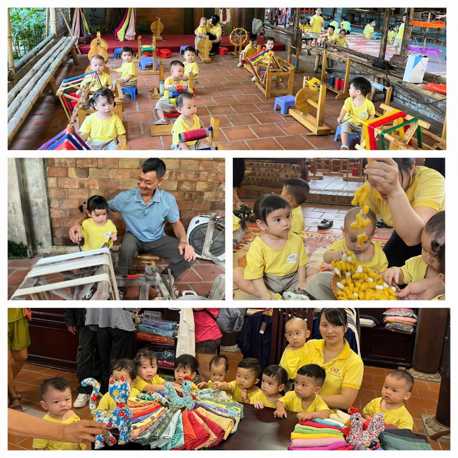 Làng Vạn Phúc ngày nay trở thành nơi tham quan, trải nghiệm được nhiều người lựa chọn.