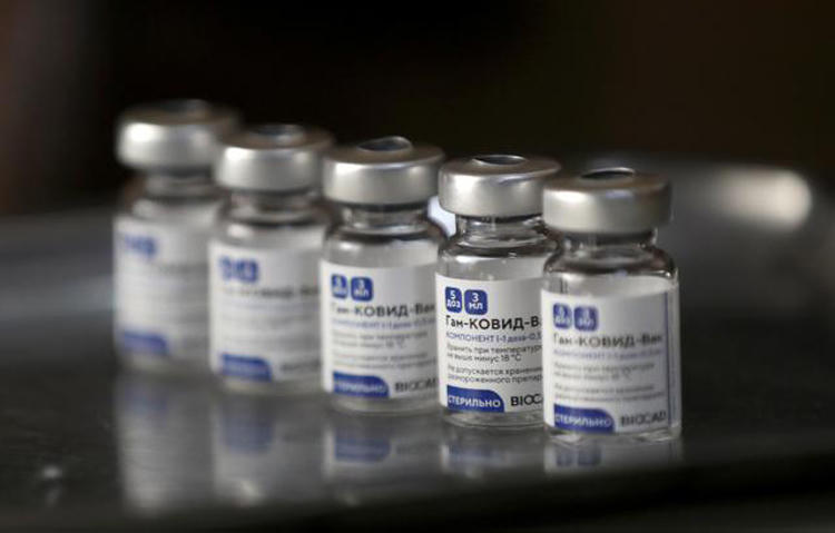 Các lọ vaccine Sputnik V tại bệnh viện San Martin ở ngoại ô Buenos Aires, Argentina. Ảnh: Reuters