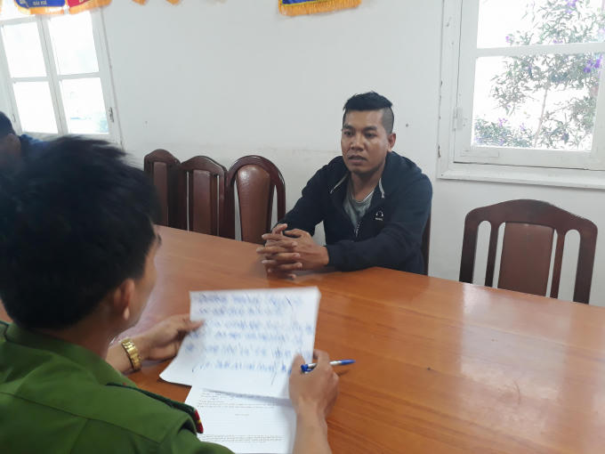 Dương Thành Trung đã đến cơ quan Công an đầu thú.