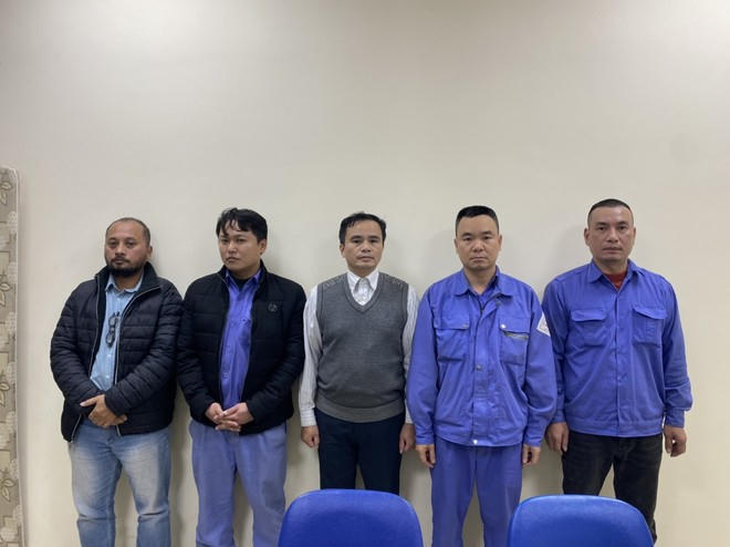 Các bị can bị khởi tố.