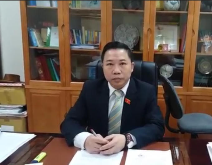 ĐBQH Lưu Bình Nhưỡng trả lời PV phapluatplus.vn.