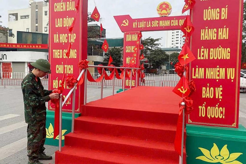 Tưng bừng ngày hội tòng quân tại các địa phương trên cả nước