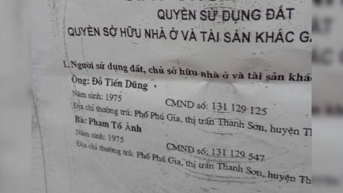 Thanh Sơn - Phú Thọ: Có hay không việc giao đất cho người này rồi ký quyền sử dụng đất cho người khác?