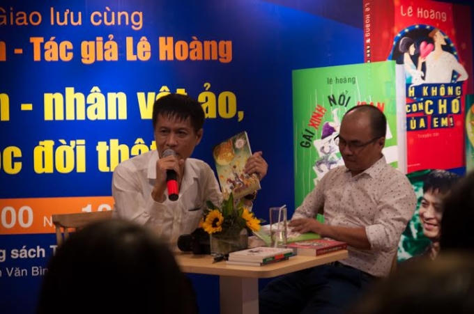 Đạo diễn - tác giả Lê Hoàng đã có những câu lời chia sẻ thú vị từ đêm giao lưu