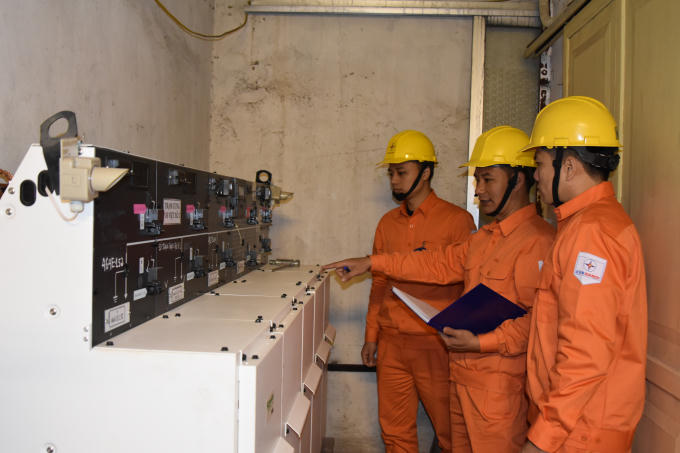 EVNHANOI kiểm tra vận hành của các thiết bị