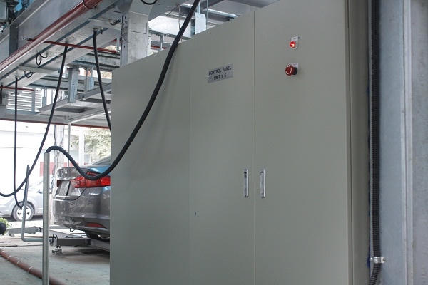 Tủ điện. Ảnh: Như Trường.