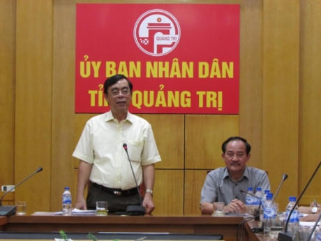 &Ocirc;ng Nguyễn Đức Ch&iacute;nh &ndash; Chủ tịch UBND tỉnh Quảng Trị cho rằng cần nghi&ecirc;m trị h&agrave;nh vi b&aacute;n h&agrave;ng nh&aacute;i, h&agrave;ng giả