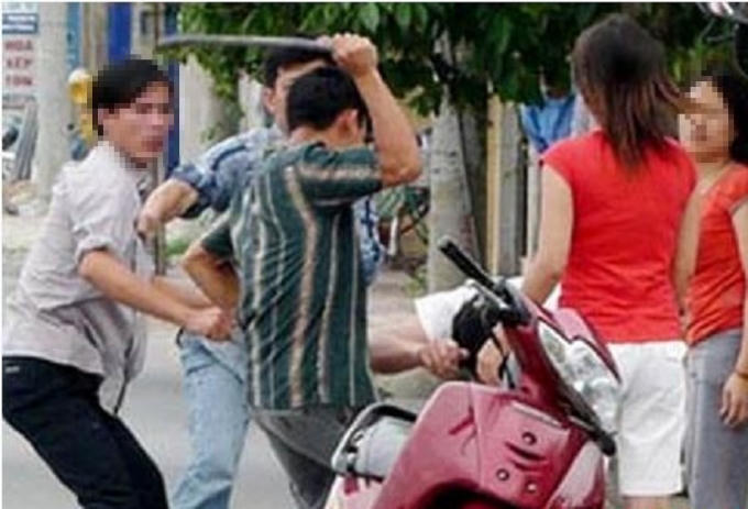 Vụ ẩu đã đã khiến cho hai mẹ con chị V. bị thương nghiêm trọng (Ảnh minh họa).