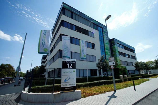 Trụ sở BioNTech ở Đức (Ảnh: Reuters).