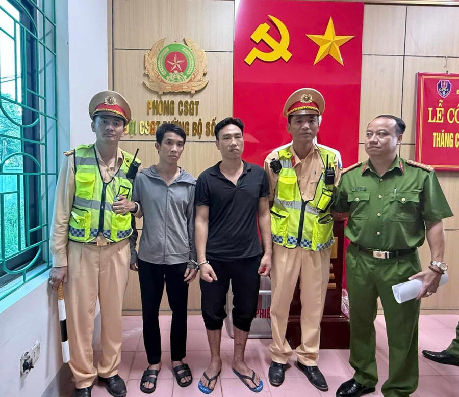 Bắt giữ thành công hai đối tượng trốn trại.