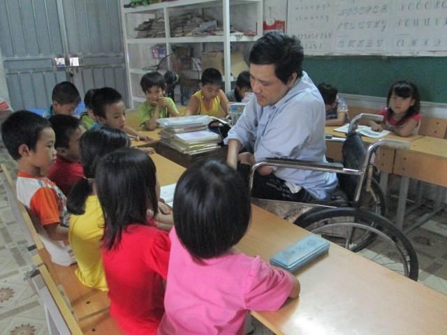 Lớp học miễn phí của thầy Trường