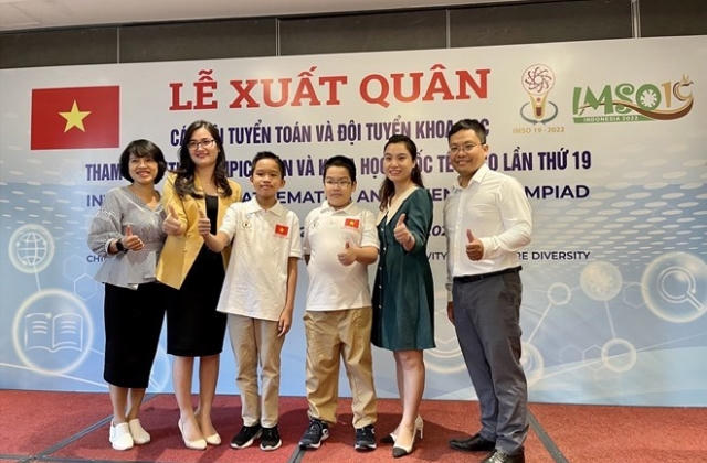 Hà Nội: 24 thí sinh được lựa chọn tham dự kỳ thi Toán và Khoa học Quốc tế (IMSO)