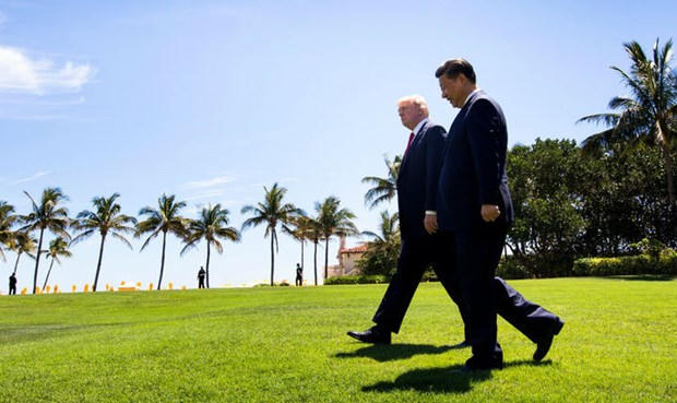 Tổng thống Mỹ Trump và Chủ tịch Trung Quốc Tập Cận Bình.