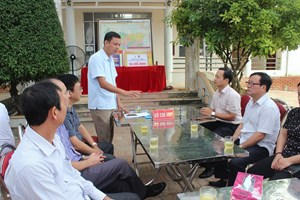 Thay mặt nhân dân huyện Mường La, đồng chí Nguyễn Thành Công, Bí thư Huyện ủy đã trân trọng cảm ơn Thứ trưởng và toàn Bộ, ngành Tư pháp đã quan tâm, kịp thời thăm hỏi, động viên và và trao quà ủng hộ nhân dân tỉnh Sơn La, đặc biệt là nhân dân huyện Mường La.