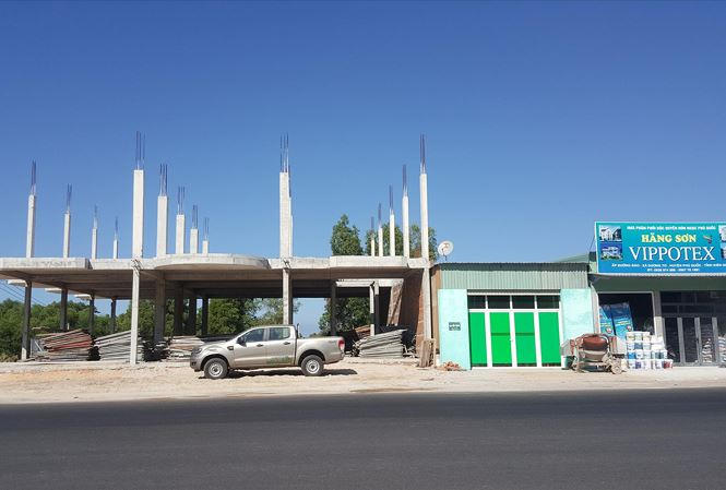 Đất nằm trong dự án của Cty Quý Hải đã bị chiếm đoạt, xây dựng trái phép