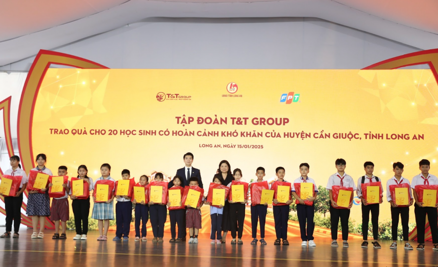 T&T Group luôn đồng hành cùng các địa phương trong công tác an sinh xã hội, trong đó có tỉnh Long An.