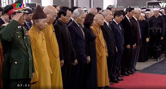 Lễ Quốc tang Chủ tịch nước Trần Đại Quang