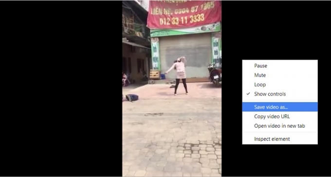 Tiếp tục phát video với đường link liên kết mới và tải video về máy tính.