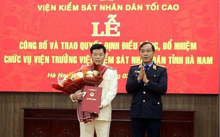 Ông Lại Anh Tuấn giữ chức Viện trưởng VKSND tỉnh Hà Nam