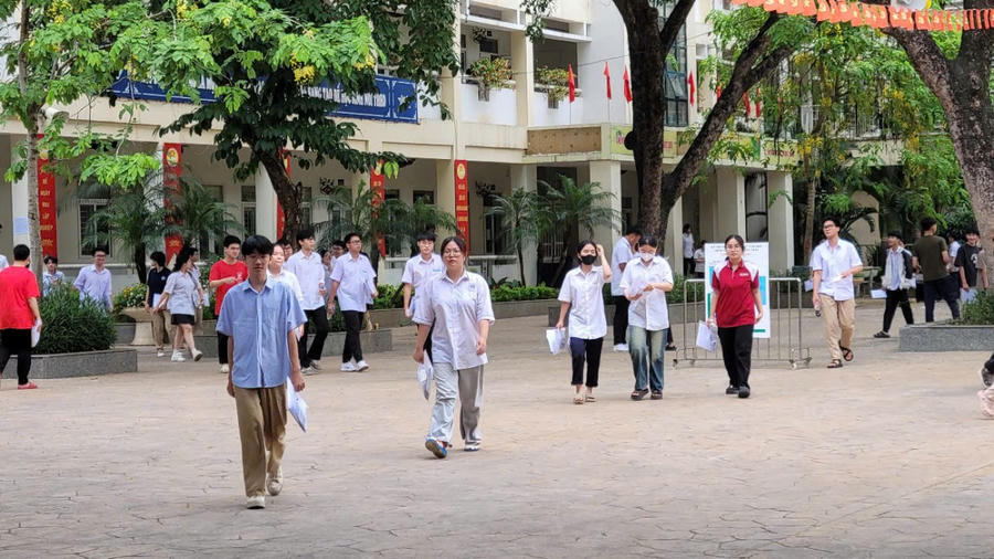 Thống kê nguyện vọng vào lớp 10 Hà Nội đã được công bố. (Ảnh minh họa: Phạm Duy)