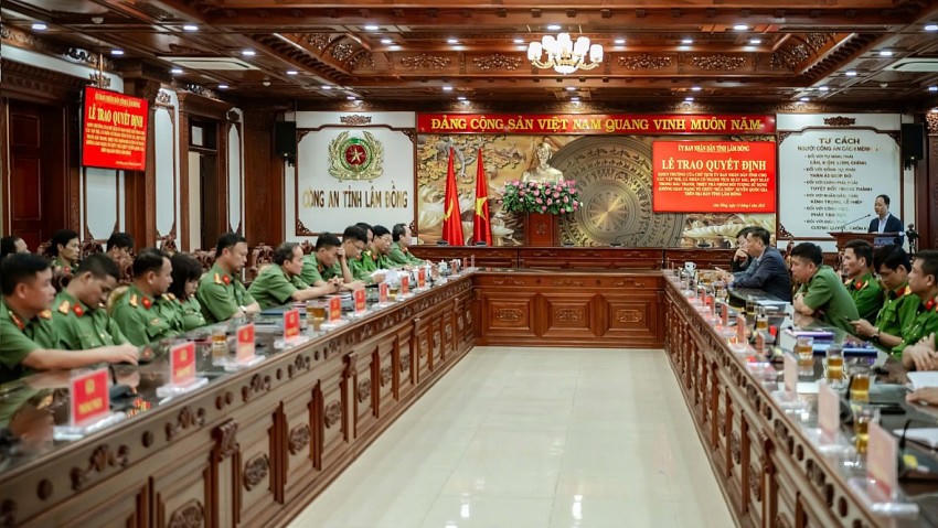 Quang cảnh buổi lễ