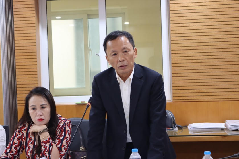 Luật sư Trần Hữu Huỳnh, Chủ tịch Trung tâm trọng tài Quốc tế Việt Nam (VIAC) phát biểu tại Tọa đàm.