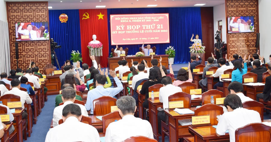 Quang cảnh Kỳ họp.
