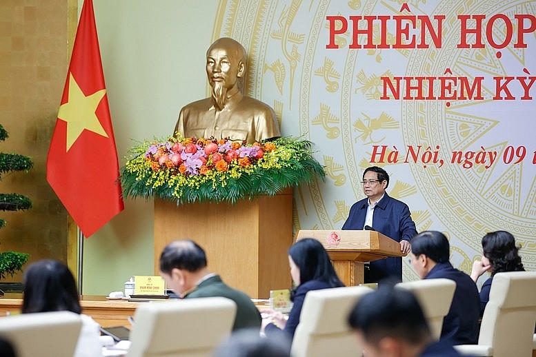 Thủ tướng chủ trì phiên họp.
