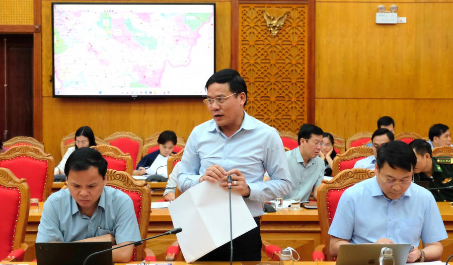Đại biểu tham gia thảo luận tại hội nghị (Ảnh: Báo Cao Bằng).