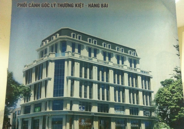 Phối cảnh dự án 30A Lý Thường Kiệt (ảnh: internet)